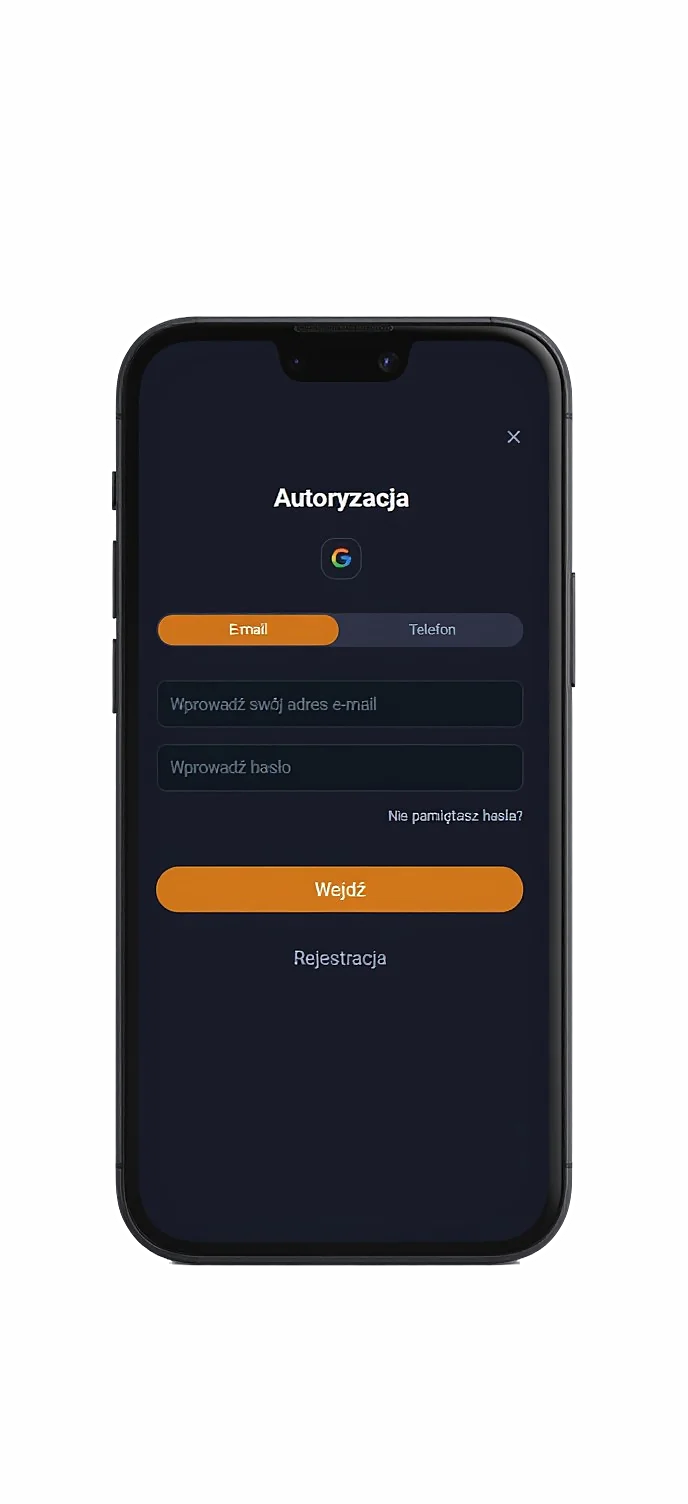 Zrzut ekranu aplikacji mobilnej VOX Casino - Widok 2